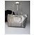 Tote Vintage Gucci GG Supreme Canvas Silver Cream Argento - vista 7