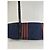 Hermès Vintage Hermes Baumwoll-Tote Navy Rust Silver Snap Marineblau - Ansicht 12