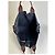 Hermès Vintage Hermes Baumwoll-Tote Navy Rust Silver Snap Marineblau - Ansicht 3