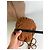 Vintage Loewe Beuteltasche aus Wildleder Rust Gold Rot - Ansicht 13