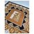 Foulard in seta vintage Fendi FF Monogram Rust Cream Navy Rosso - vista 4