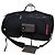 Vintage Prada Nylon Schultertasche Schwarz Silber
