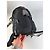 Vintage Prada Nylon Schultertasche Schwarz Silber - Ansicht 13