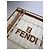 Foulard in seta vintage Fendi FF Monogram Cream Beige Brown - vista 5