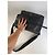 Borsa a tracolla Vintage Tumi in pelle Nera Argento Nero - vista 10