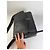 Borsa a tracolla Vintage Tumi in pelle Nera Argento Nero - vista 11