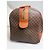 Céline Sac Duffle Vintage Celine Monogram Canvas Brown Tan Marron - vue 8