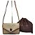 16 Céline Vintage Celine Monogram Canvas Schultertasche Beige Brown