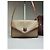 16 Céline Vintage Celine Monogram Canvas Schultertasche Beige Brown - Ansicht 14