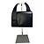 Vintage Givenchy Schultertasche aus glattem Leder Schwarz Gold