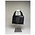 Vintage Givenchy Schultertasche aus glattem Leder Schwarz Gold - Ansicht 2