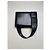 Vintage Givenchy Schultertasche aus glattem Leder Schwarz Gold - Ansicht 7