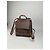 Vintage Etro Fabric Leather Trim Backpack Cream Rust Green Beige - view 3