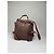 Vintage Etro Fabric Leather Trim Backpack Cream Rust Green Beige - view 5