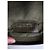 Necessaire Vintage Loewe in pelle martellata Olive Brown Verde - vista 5