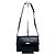 Bolsa de Ombro Vintage Givenchy em Couro Preta e Dourada Preto