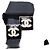 Chanel Ohrringe Emaille Stecker quadratisches Motiv Mehrfarben