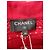 Falda Chanel Roja de Algodón de Talle Alto 36 Multicolor - vista 4
