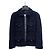 Chanel Jacke aus schwarzem Tweed Größe 34 Mehrfarben