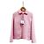 Abrigo Hermès Rosa de Cashmere Pig-nose Multicolor
