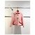 Abrigo Hermès Rosa de Cashmere Pig-nose Multicolor - vista 4