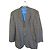 Autre Marque Dormeuil kariertes Wollsakko Mehrfarben Grau