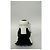 Sneakers Alexander McQueen Oversized in pelle nera Nero Bianco - vista 5