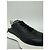 Sneakers Alexander McQueen Oversized in pelle nera Nero Bianco - vista 2