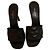 Louis Vuitton Revival sandales à talon en cuir noir