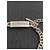 Balenciaga Bracciale a Catena Placca Logo e Strass Argento - vista 4