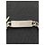 Balenciaga Bracciale a Catena Placca Logo e Strass Argento - vista 7
