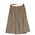 Autre Marque Falda transparente de plis aleatorios FOXEY Beige