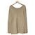 Autre Marque Deuxieme Classe Langärmeliges Waffelstrick-Oberteil Beige - Ansicht 3