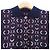 Hermès Hermes CANOE Strickkleid Blau Marineblau - Ansicht 6
