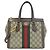 Borsa a tracolla Gucci Ophidia GG Supreme Canvas Leather Beige