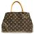 Borsa Louis Vuitton Montaigne Monogram Marrone Bronzo
