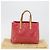LOUIS VUITTON Monogram Vernis Reade PM Bag Fuchsia Pink M91221 LV - vista 12