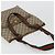 GUCCI GG Supreme Web Sherry Line Tote Bag PVC Beige 89 02 003 - vista 6