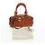 Chloé Chloe Paddington Hand Bag Leather Brown Gold Tone - vista 25