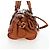 Chloé Chloe Paddington Hand Bag Leather Brown Gold Tone - vista 5