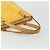 LOUIS VUITTON Monogram Vernis Houston Hand Bag Lime Yellow M91055 - vista 7