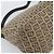 FENDI Zucchino Canvas Mamma Baguette Bag Beige Silver 8BR004 - vista 13
