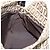 FENDI Zucchino Canvas Mamma Baguette Bag Beige Silver 8BR004 - vista 17