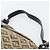 FENDI Zucchino Canvas Mamma Baguette Bag Beige Silver 8BR004 - vista 8