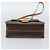 Céline CELINE Macadam Canvas Circle Hand Bag PVC Leather 2way Brown Gold - vista 11