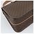 Céline CELINE Macadam Canvas Circle Hand Bag PVC Leather 2way Brown Gold - vista 15