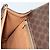 Céline CELINE Macadam Canvas Circle Hand Bag PVC Leather 2way Brown Gold - vista 21