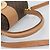 Céline CELINE Macadam Canvas Circle Hand Bag PVC Leather 2way Brown Gold - vista 7