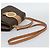 Céline CELINE Macadam Canvas Circle Hand Bag PVC Leather 2way Brown Gold - vista 9