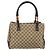 GUCCI GG Canvas Bamboo Hand Bag Beige Silver 112526 - vista 2